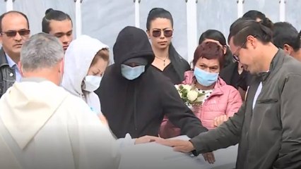 Familiares dan el último adiós al pequeño Anthony, asesinado en ataque sicarial