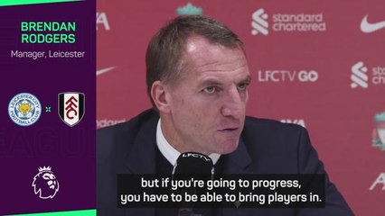 Rodgers expecting Leicester transfer funds for January window