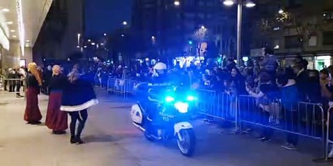 Los Reyes Magos en El Corte Inglés de Salamanca