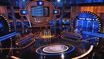 Steve_ better give VICTOR ORTIZ the BAD NEWS_ _ Celebrity Family Feud