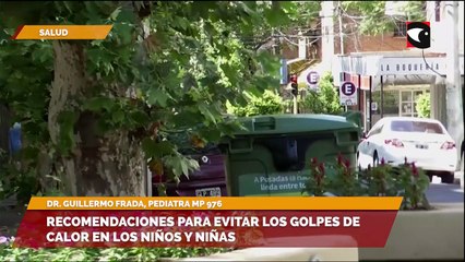 Descargar video: Recomendaciones para evitar los golpes de calor en los niños y niñas