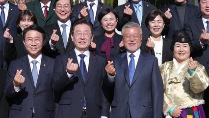 이재명, 文 예방..."민주주의 후퇴 우려 공감대" / YTN