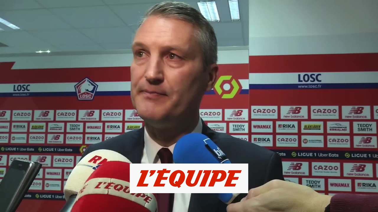 Létang : « Une énorme déception » - Foot - L1 - Lille