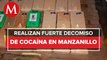 Marina decomisa más de 400 kilos de cocaína en Colima