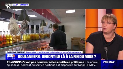 Corinne Butard, boulangère, a annoncé des licenciements dans son entreprise à cause des prix de l'énergie