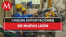 Exportaciones en Nuevo León crecen 30.2 por ciento en el tercer trimestre del 2022
