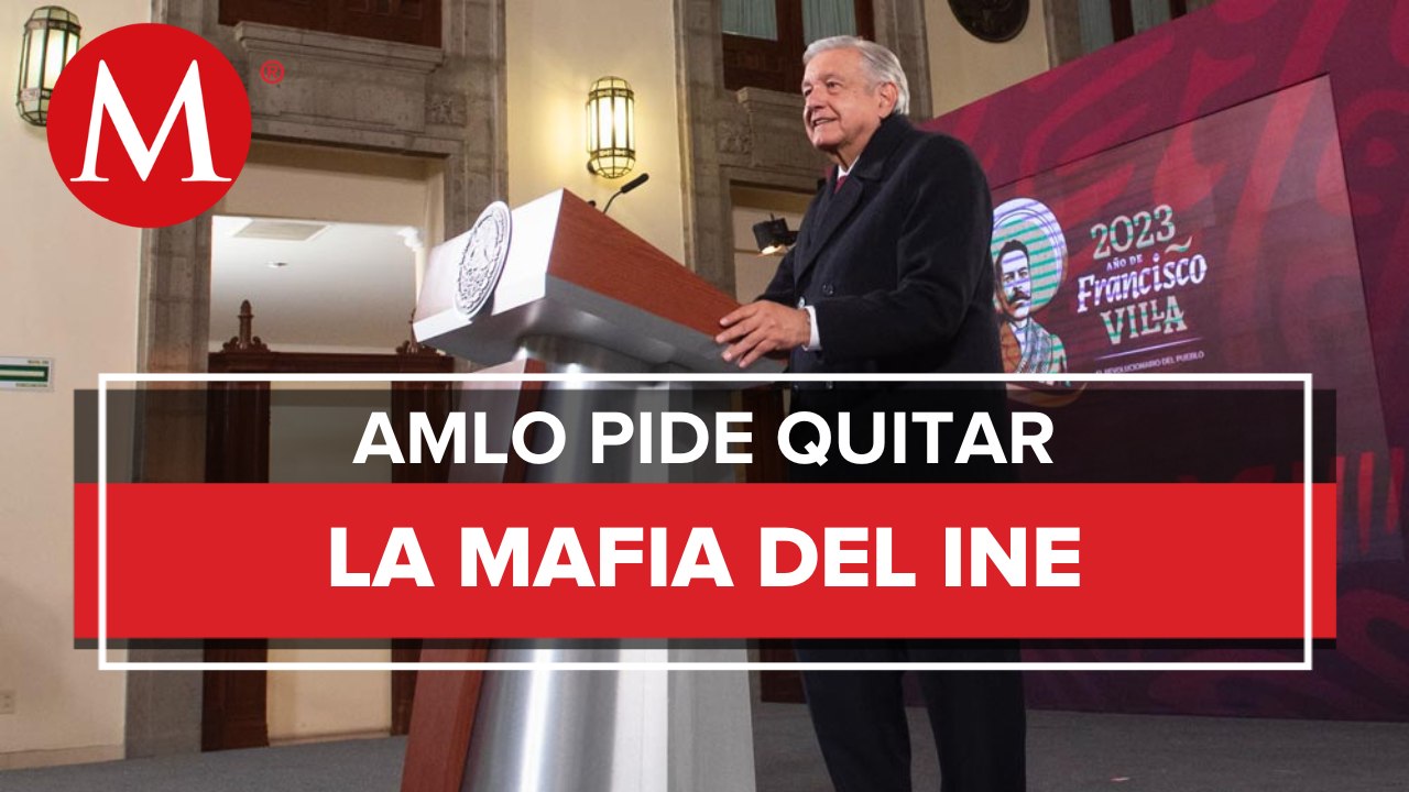 "Si el INE sigue como está, es un peligro para la democracia": AMLO