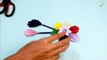 Paper Flowers using Origami paper  #shorts #diy #craft #viral #baby