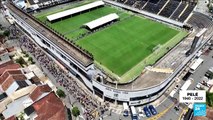 Estadio del Santos, en Brasil, el escenario elegido para el último adiós a Pelé