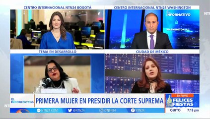 México elige por primera vez a una mujer como presidenta de la Corte Suprema de Justicia