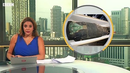 Ancient sarcophagus returned to Egypt from the United States