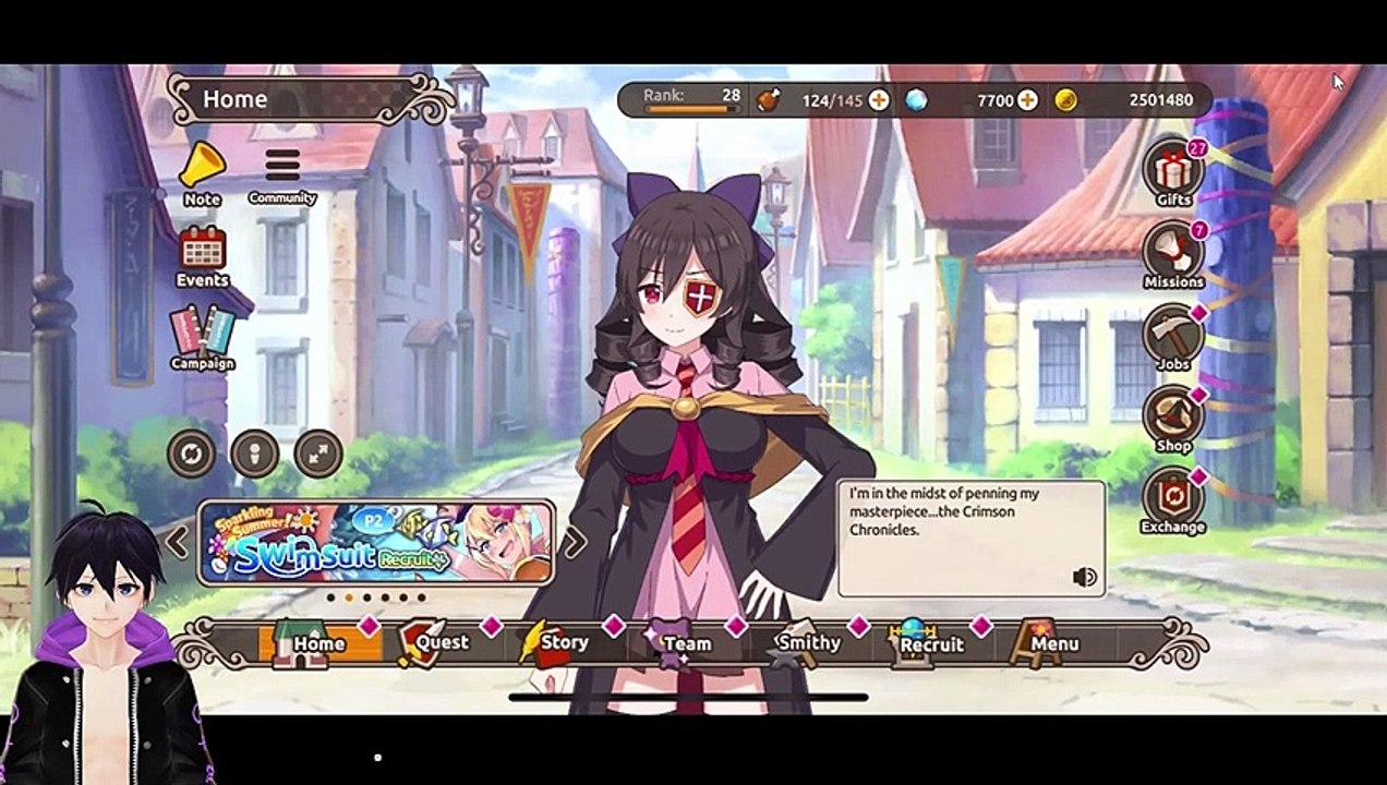 KonoSuba Fantastic Days - Story part 11 We are resurrected in an interesting place!