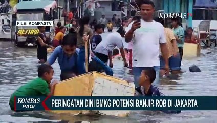 Waspada! Banjir Rob di Jakarta Diprediksi Mulai 3-10 Januari