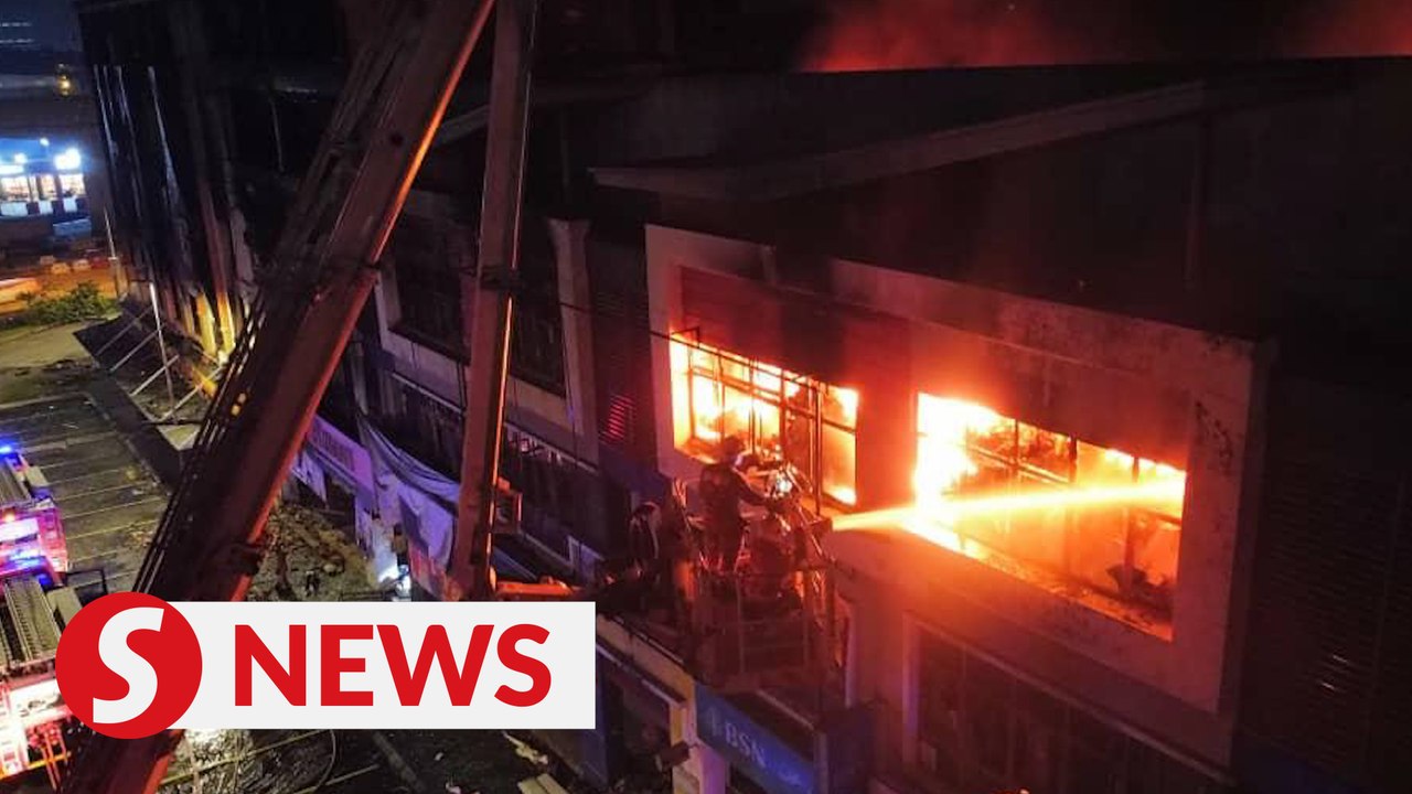 Second fire breaks out at Wisma Jakel