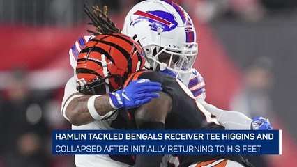 Bills safety Hamlin critical after on-field collapse