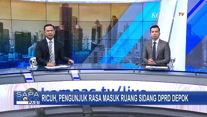 Detik-Detik Pengunjuk Rasa Masuk Ruang Sidang DPRD Kota Depok, Berikut Selengkapnya!