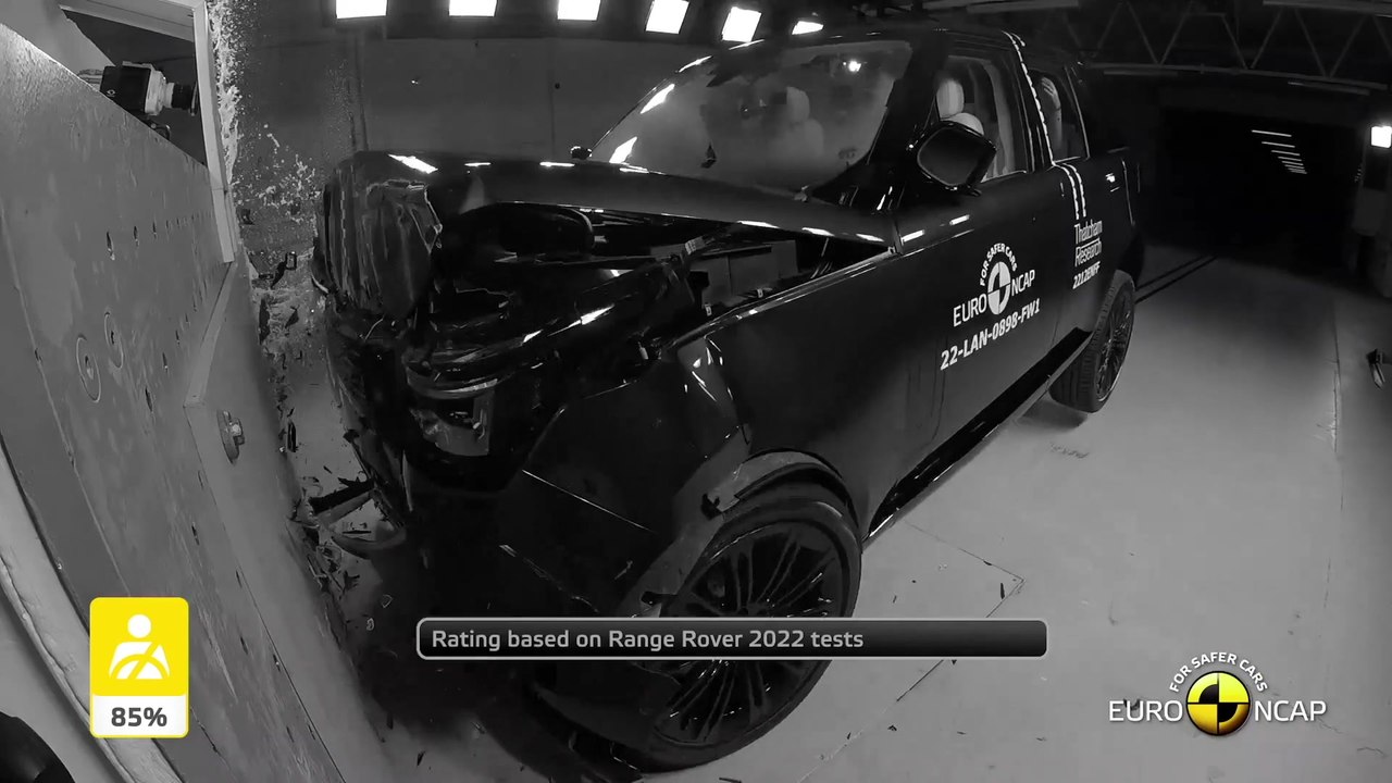 Neue Range Rover Sport sammeln fünf Sterne im Euro-NCAP-Crashtests