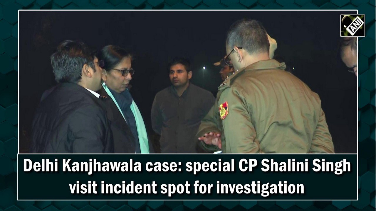 Delhi Kanjhawala case: special CP Shalini Singh visit incident spot for investigation