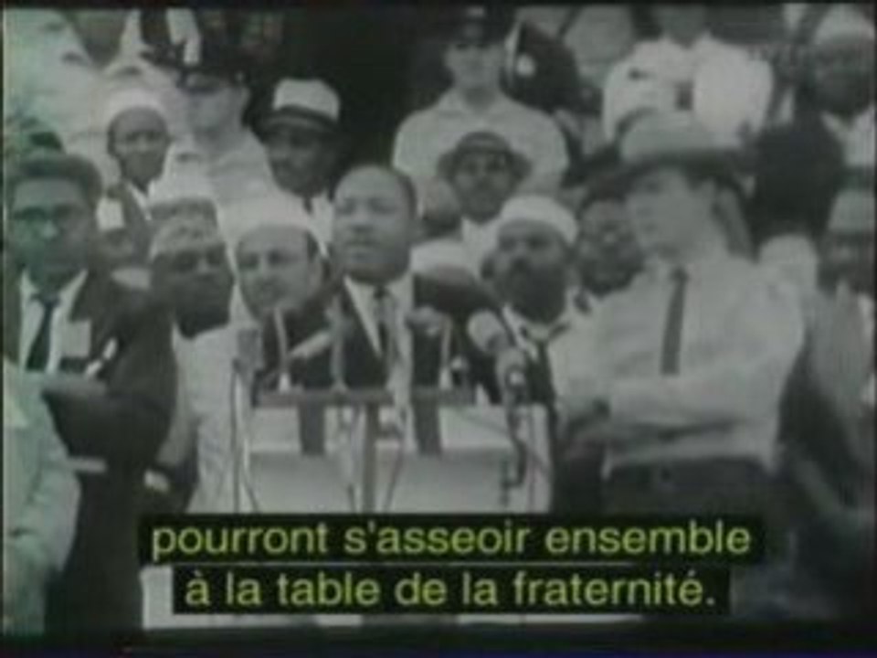Martin Luther King I have a dream (sous-titres francais)
