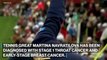 Martina Navratilova diagnosed with throat cancer, breast cancer