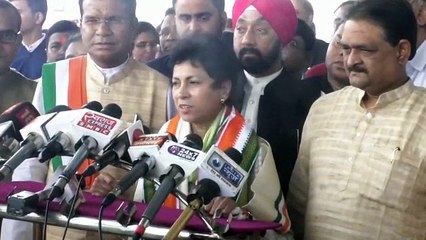 छत्तीसगढ़ में संवैधानिक रूप से भी अधिकारों का हनन हो रहा है : कुमारी शैलजा