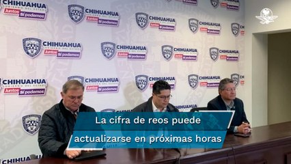 下载视频: Fiscalía de Chihuahua actualiza a 30 la cifra de reos fugados durante el motín en CERESO No. 3 