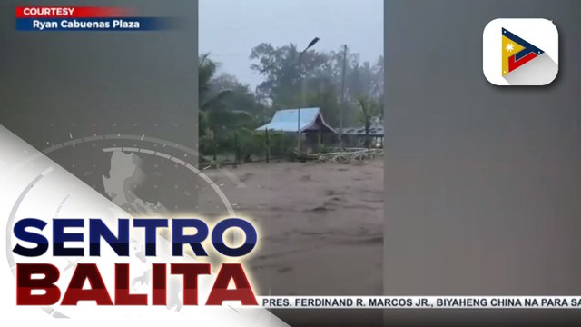 Nasa 100 residente, inilikas sa Tubod, Lanao Del Norte dahil sa matinding baha at ulan dulot ng extension ng LPA