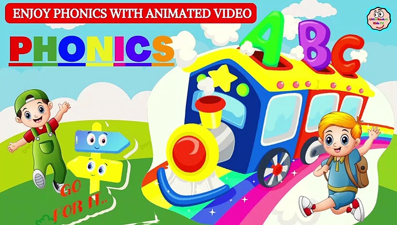 ABC Song | Funny Alphabet for Kids And Nursery Rhymes I Phonics for ...