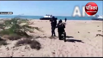 भारतीय तटरक्षक बल का बड़ा अभियान, पाकिस्तानी तस्करों की अब खेर नहीं, देखें वीडियो