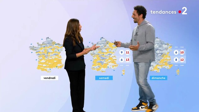 Regardez l'acteur Tomer Sisley qui s'est invité hier soir dans la météo juste après le journal de 20h de France 2 pour faire la promo de sa nouvelle série Vortex