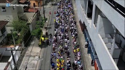 Los brasileños dan el último adiós a su gran ídolo, Pelé