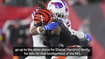 LeBron pleased to see NFL abandon Bills game after Hamlin collapse