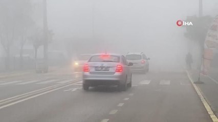 Kocaeli'de yoğun sis etkili oluyor