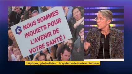 Médecins libéraux en grève : "Ce n'est pas responsable de faire grève notamment dans une période de fêtes", affirme Élisabeth Borne