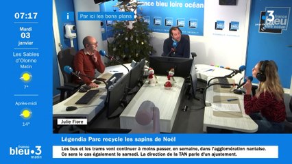 A Frossay, Legendia Parc recycle vos sapins