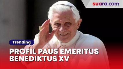 Profil Paus Emeritus Benediktus XVI, Meninggal Dunia di Usia 95 Tahun