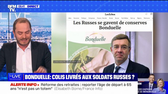 Des photos de conserves Bonduelle livrées aux soldats russes font bondir les internautes