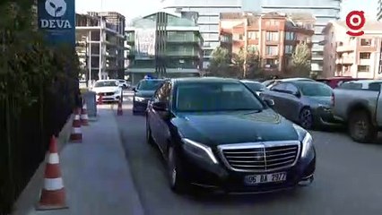 Gelecek Partisi Genel Başkanı Davutoğlu, DEVA Partisi Genel Başkanı Babacan'la görüştü