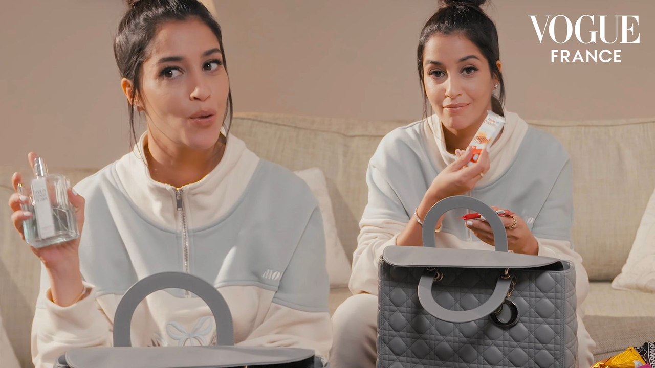 Leïla Bekhti nous dévoile les indispensables de son sac à main | Vogue France