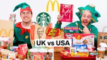 We tried all the US and UK fast food Christmas specials
