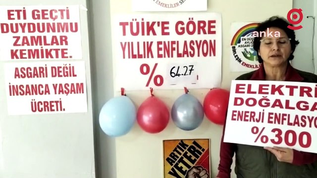 Birleşik Emekliler Sendikası: TÜİK’in sahte verilerine göre değil, gerçek çarşı-pazar enflasyonuna göre artış istiyoruz
