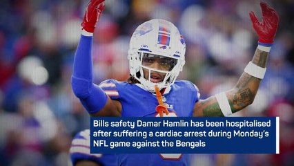 Bills' Hamlin in critical condition after cardiac arrest