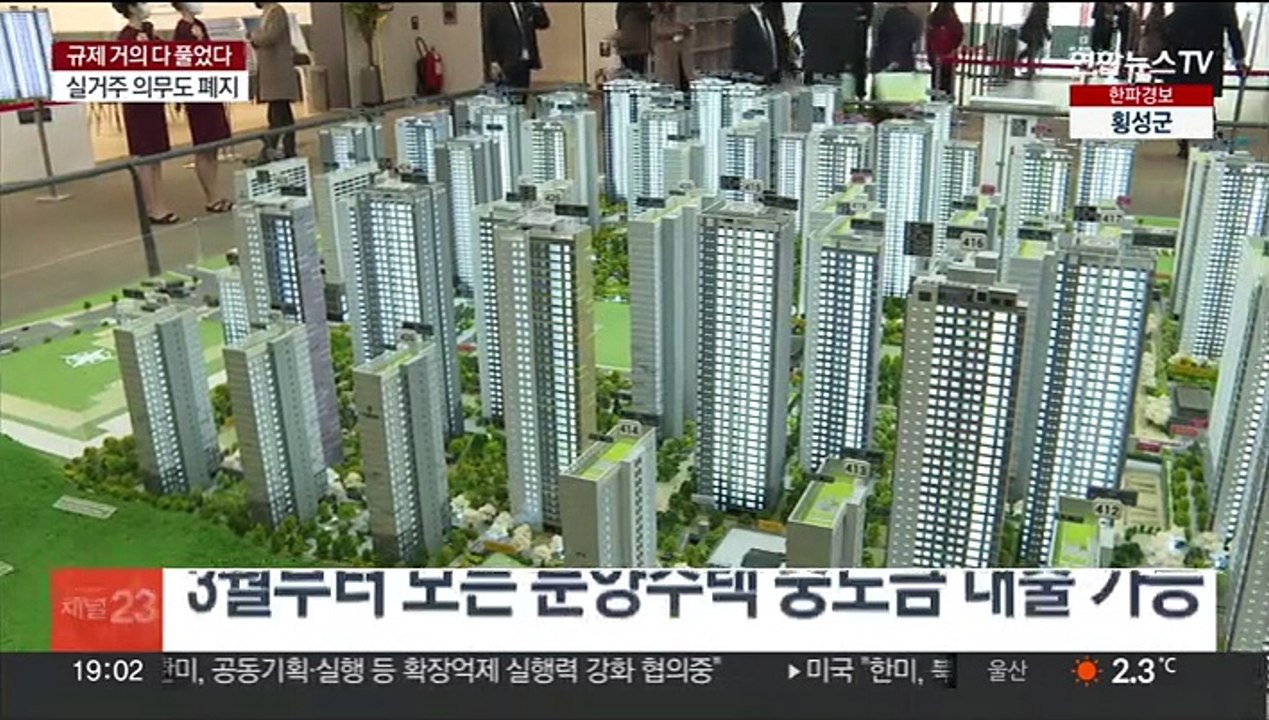 중도금 대출 규제 폐지…전매제한도 대폭 완화