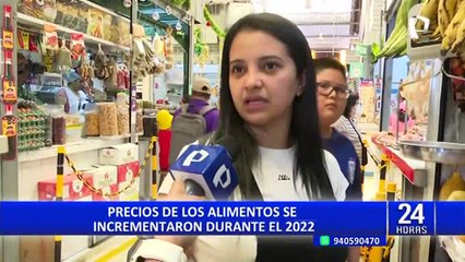 INEI: inflación en 2022 fue de 8.46%, la más alta de los último 26 años