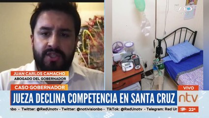 Califican de "ilegal arbitraria" la declinatoria de competencia de jueza para tratar la acción de libertad de Camacho en Santa Cruz