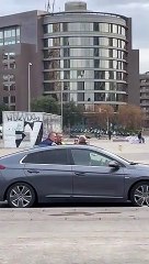 Tito Álvarez amedrenta a un conductor de VTC en Barcelona