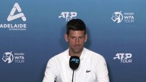 ATP - Adélaïde 2023 - Novak Djokovic : “I hope I would be well received at the Australian Open but I have no expectations”