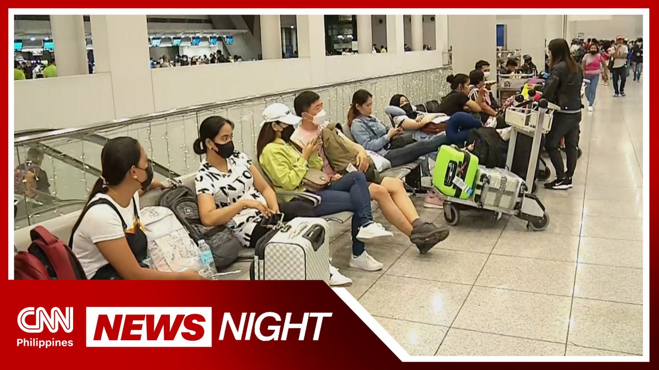 Kapakanan ng mga pasahero, binigyang diin dahil sa airport chaos | News Night