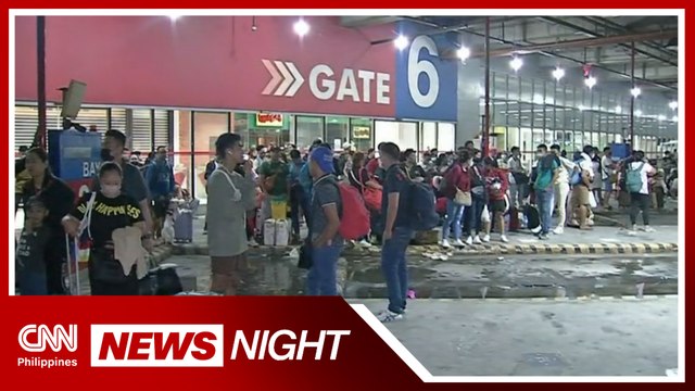 PITX, abala sa mahabang pila ng pasahero sa pagtatapos ng holiday break | News Night
