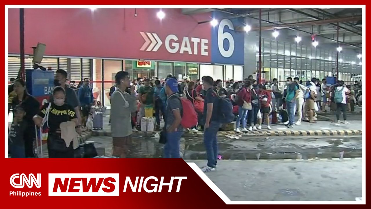 PITX, abala sa mahabang pila ng pasahero sa pagtatapos ng holiday break | News Night